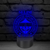 Fenerbahce Gifts Fan Item With Name Engraving Led Lamp Kisiye Zel Isimli Hediye