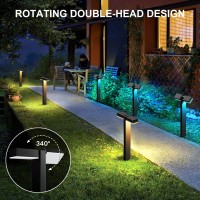 Xmcosy Low Voltage Landscape Lights 400Lm Smart Outdoor Lights With App Control Led Rgbw Landscape Lighting Works With Alexa