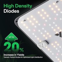 Vivosun 2Pack Vs1000E Led Grow Light With Samsung Diodes Sunlike Full Spectrum Plant Light For Indoor Plants Seedling Veg And