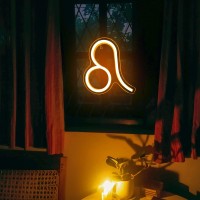 Bernicekelly The Zodiac Horoscope Neon Sign Leo Led Neon Signs For Wall Decor Astrology Zodiac Horoscope Neon Lights Beautiful