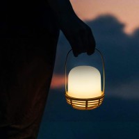 Livinlarge Outdoor Table Lamp Solar,Table Lantern Outdoor Waterproof, Moveable Solar Table Light Outdoor,Portable Led Table Lamp, For Bedroom, Study Room, Cafe, Bookcase,Patio,Outdoor Camping