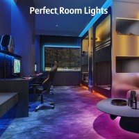 Keelixin 130Ft Led Lights,5050 Rgb Led Lights For Bedroom,Led Strip Lights With Remote & Bluetooth App Control Sync With Music,Luces Led Para Cuarto,Long Led Light Strip For Room,Tv,2 Rolls Of 65Ft