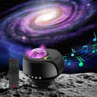 Fliti The Largest Coverage Area Galaxy Lights Projector, Star Projector, With Changing Nebula And Galaxy Shapes Galaxy Night Light