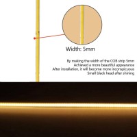 Mdee?Cob Led Strip Lights Green 6.56Ft/2M Usb Powered 5V Flexible Led Tape Lights With Usb Connector Cri 90+ 800Lm/M 320Leds/M For Indoor And Outdoor D