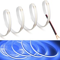 Mdee?Cob Led Strip Lights Blue 8.2Ft/2.5M 5V Flexible Led Tape Lights Cri 90+ 800Lm/M 320Leds/M For Indoor And Outdoor D