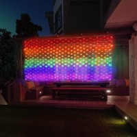 Leisure World Rainbow String Lights 66Ft X 33Ft 384 Led Rainbow Flag Lights For Outside Waterproof Pride Decorations Flag Li