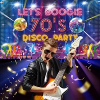 70S Disco Party Banner Backdrop 70S Disco Party Decorations Boogie Funny Disco Party Decor Colorful Dance Party Signs For Disco