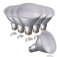 Satco S29431 12.5 Watt 120 Volt Par30Ln Reflector Led Bulb 3000K; 40 Deg. Beam Angle; E26 Medium Base (6 Led Light Bulbs)