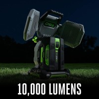 Ego Lt1000 56Volt Lithiumion Cordless Portable Area Light With Opaque Diffuser 5 Brightness Settings Up To 10 000 Lumens Ba