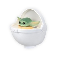 Star Wars Led Night Light Baby Yoda Floating Carrier Plugin Dusktodawn Sensor The Mandalorian Grogu Ulcertified Cute