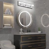 Ralbay Modern Led Vanity Light Fixtures 3 Lights Up And Down Led Modern Bathroom Vanity Lights Over Mirror Rotatable Acrylic Sta