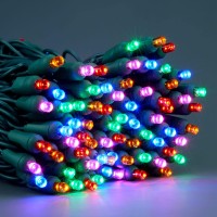 Yuletime Multicolor 5Mm Led Christmas Lights, 33 Ft 100 Count 4