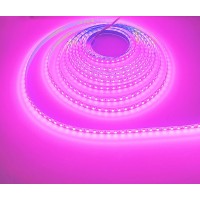 Suyooulin Led Strip Lights, Smd 2835 Led Strip, Dc12V 1200Leds 16.4Ft 26000Lm High Density Led Light Strips Tube Waterproof Ip67, 3 Times Brightness Than Smd3528 Led Strip, Pink