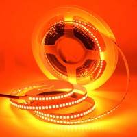 Suyooulin Led Strip Lights, Smd 2835 Led Strip, Dc12V 1200Leds 16.4Ft 26000Lm High Density Led Light Strips Tube Waterproof Ip67, 3 Times Brightness Than Smd3528 Led Strip, Orange