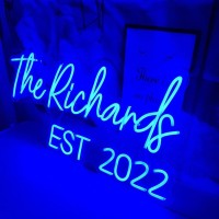 Custom Neon Signs For Wall Decor Large Personalized Led Neon Lights Sign For Bedroom Wedding Birthday Party Neon Sign Customizab