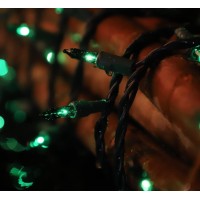 Lamphome Super-Bright Extendable Green Christmas Lights Decoration 300Lights 63.8Ft(2Pk Of 150L) Ul Certified Mini Bulb String Lights Set For Outdoor Christmas Tree Garden Holiday Party Patio Decor