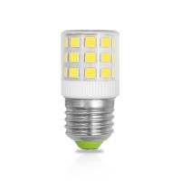 Mini Led E26 Bulb 6W Replacement 40W-60W Refrigerator Lamp Daylight White 5000K 800Lm Ac100-265V Compact Corn T10 Fridge Light Medium Screw Base Non-Dimmable Freezer Appliance Waterproof (Pack Of 1)