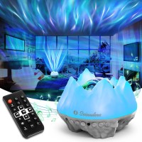 Seianders Northern Lights Aurora Projector, Star Projector For Bedroom, Bluetooth Music Speaker & White Noise Galaxy Light Projector, Led Night Light For Kids Adults, Gaming Room, Ceiling, Room Decor