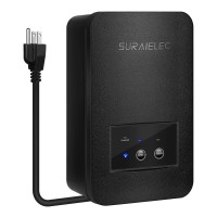 Suraielec 200W Smart Low Voltage Transformer Schedule And Timer 24Ghz Wifi Landscaping Light Transformer Work With Alexa