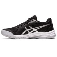 Asics Womens Upcourt 5 Volleyball Shoes, 85, Blackpure Silver