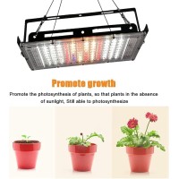 Engilen Grow Lights For Indoor Plants, 400W Full Spectrumg Grow Light,3 Types Dimmable, Remote Control,Suitable For Indoor Plants,Micro Greens,Clones,Succulents,Seedlings.