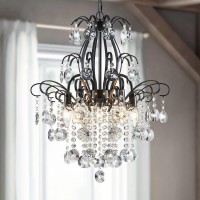 Wuzups Crystal Chandelier 5Light Pendant Ceiling Light Modern Lighting Fixture For Bedroom Hallway Bar Kitchen Bathroom H 226