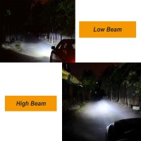 Hisun UTV ATV Bulb LED Lamp HiLo Beam 2835 Bulb 1500 Lumens CSP Chips White 6500K LED PACKAGE INCLUDE2 led Bulbas pictured Fit for Hisun UTV ATV 400500700800 Massimo MSU500MSU700MSU800Massimo Alligator 500 700T Boss 410 550 750 1100 Axis 500Axis 700 Bennc