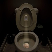 Pee-Litical Targets Toilet Light Projector (Biden, Brown, Newsom, Inslee)