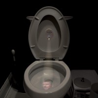 Pee-Litical Targets Toilet Light Projector (Biden, Brown, Newsom, Inslee)