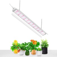 Szhlux Led Grow Light 2Ft 40W Full Spectrum 660Nm 730 Ir Included Led Plant Light For Indoor Plants, Linkable High Output Sunlight Grow Light Strips With Daisy Chain