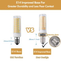 E14 Led Bulb 7W 120V European Light Bulbs Equivalent 75W Incandescent Bulb Dimmable E14 Base For Cooker Hood Bulbs Turkish Lamp