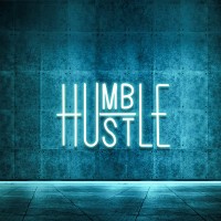 Hustle Led Neon Sign For Wall Decor Words Led Neon Lights Party Decorations Usb Powered Switch Led Neon Lights Brightness Adju