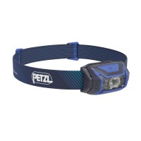 Petzl Actik Core Headlamp Powerful Rechargeable 600 Lumen Light With Red Lighting For Hiking Climbing And Camping Blue