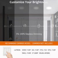 Lzhome Led Ceiling Light 9 Inch Led Flush Mount Ceiling Light 2800Lm 3000K4500K6000K 3Cct Dimmable For Kitchen Bedroom Living