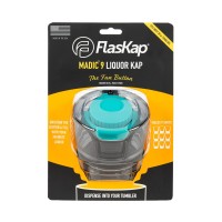 Flaskap Madic 9 30 oz Tumbler Lid Replacement Shot Dispenser Leak Proof Tumbler Lid Splash Resistant to Avoid Spills compatible with Most 30 oz Tumblers 9 oz capacity Low Tide Teal