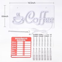 Jfllamp Coffee Neon Signs For Wall Decor Led Lights For Coffee Bar Led Sign Room Decor Aesthetic Suitable For Living Room Bistro