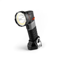 Nebo Luxtreme Sl25, Rechargeable Flashlight Torch With Durable Anodized Aircraft-Grade Aluminum Housing, Steel Grey