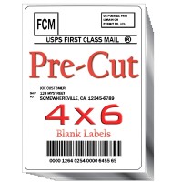 Jetzap Pre-Cut 4X6 Shipping Labels For Inkjet And Laser Printers - Just Load Print - Usps Ups Fedex Multi-Purpose Adhesive Sticker Matte Opaque Smudge-Free Jam-Free Home Printer Compatible 500 Pack