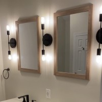 Maichis 12V Rv Wall Sconce Lighting With 2 Bulbs Included Semiflush Mount Rv Farmhouse Light With Switch 12V Bathroom Vanit