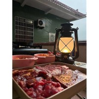 Led Vivid Flame Led Lantern 1Pack Of Led Lanterns Outdoor Lantern Garden Decoration Vintage Led Flame Effect Led Lanterns