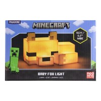 Paladone Minecraft Cute Fox Night Light, Soft Orange Glow, Officially Licensed Minecraft Decor And Desk Lamp For Gaming Room Or Kids And Tween Bedroom