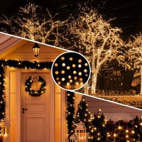 Smart Christmas Lights Outdoor Indoor-99Ft 300 Rgb Led Halloween Light Multi-Color Changing With Music,App Controlled Twinkle Fairy String Lights Work With Alexa,Ip65 Waterproof For Tree(2.4Ghz)