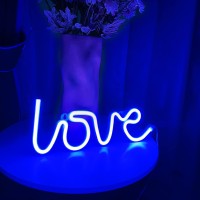 Love Led Neon Light Sign Neon Light Sign For Wall Decor Party Girls Room Decor Table Decor Battery Box Or Usb Plugliving Room, Bar, Party, Christmas, Wedding