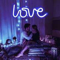 Love Led Neon Light Sign Neon Light Sign For Wall Decor Party Girls Room Decor Table Decor Battery Box Or Usb Plugliving Room, Bar, Party, Christmas, Wedding