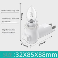 Plug In Night Light Module Wall Light Plug With Onoff Switch E12 Base Socket For Himalayan Crystal Salt Night Light Wall Light