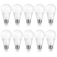 Maxvolador A19 Led Light Bulbs, 100 Watt Equivalent Led Bulbs, Daylight 5000K, 1500 Lumens, E26 Standard Base, Non-Dimmable, 13W Bright White Led Bulbs For Bedroom Living Room Home Office, 10-Pack