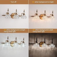 Djfhko Vintage Bathroom Vanity Light Fixtures Bathroom Lighting Brass Vanity Light For Bathroom Vanity Lighting Fixtures