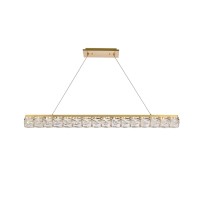 Valetta 48 Inch Led Linear Pendant In Gold