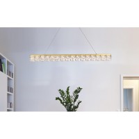 Valetta 48 Inch Led Linear Pendant In Gold