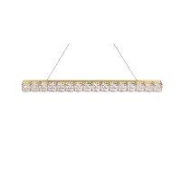 Valetta 48 Inch Led Linear Pendant In Gold